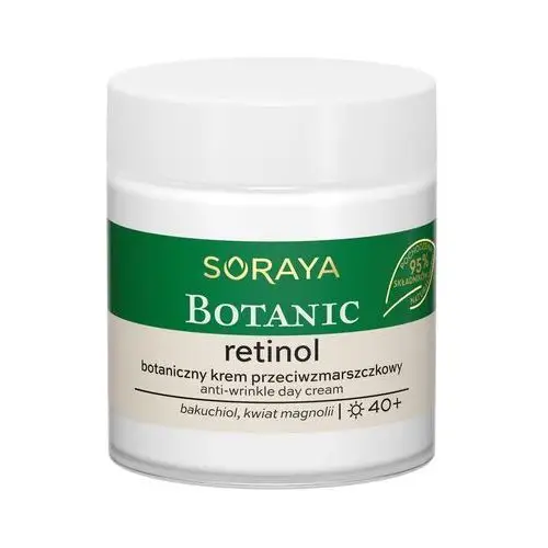 Soraya botanic retinol – krem przeciwzmarszczkowy na dzień 40+ gesichtscreme 75.0 ml