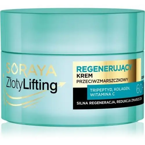 Soraya gold lifting regenerujący krem przeciwzmarszczkowy 60+ 50 ml