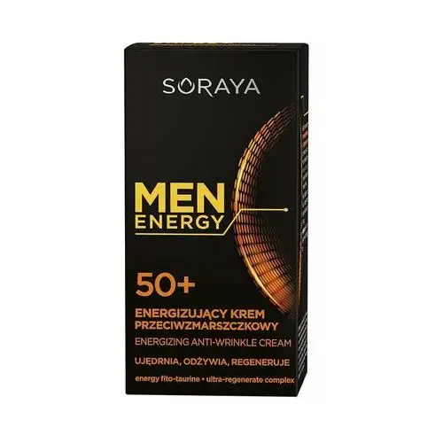 Soraya Krem przeciwzmarszczkowy 50+ dla mężczyzn 50 ml men energy