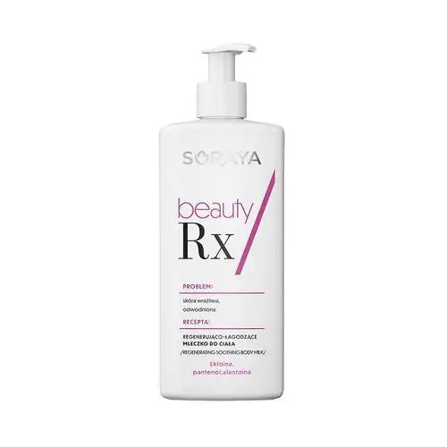 Regenerująco-łagodzące mleczko do ciała beauty rx Soraya