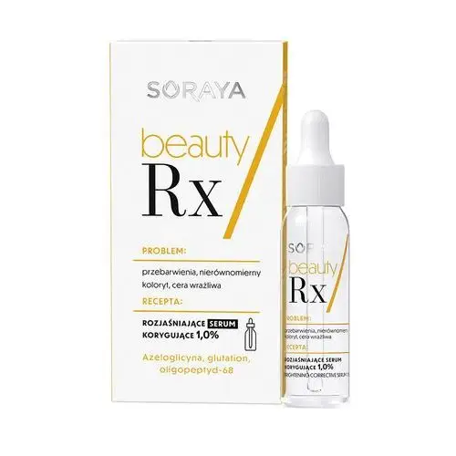 Rozjaśniające serum korygujące na dzień i na noc beauty rx Soraya