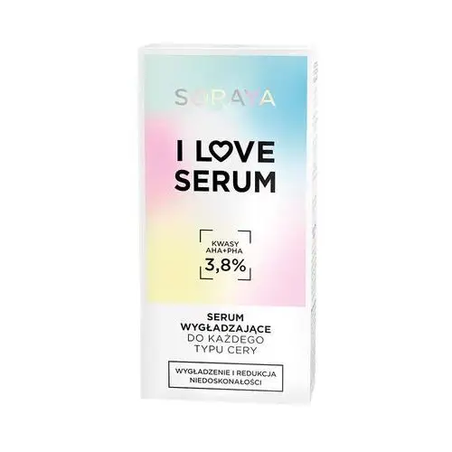 Serum do twarzy wygładzające 30 ml i love serum Soraya