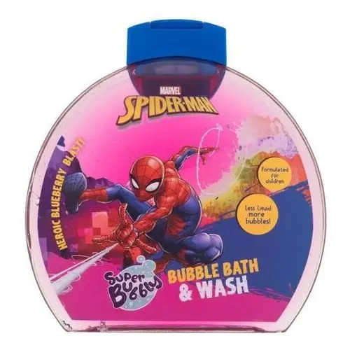 Spiderman Bubble Bath & Wash Płyn do kąpieli o zapachu jagód 300 ml