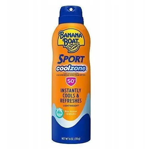 Spray z filtrem przeciwsłonecznym Spf 50 Banana Boat Sport Cool Zone 170 ml