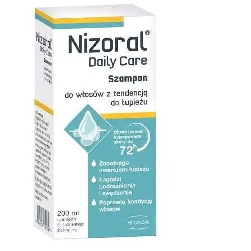 Nizoral daily care szampon do włosów z tendencją do łupieżu 200ml Stada