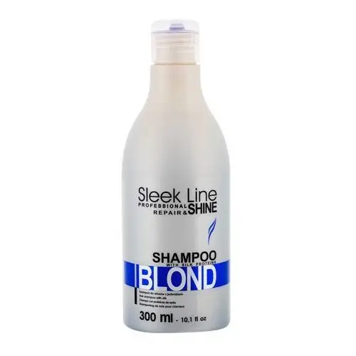 Stapiz Sleek Line Blond szampon do blond i siwych włosów (Special Formula Gives the Hair a Platinum Shine) 300 ml, 8656
