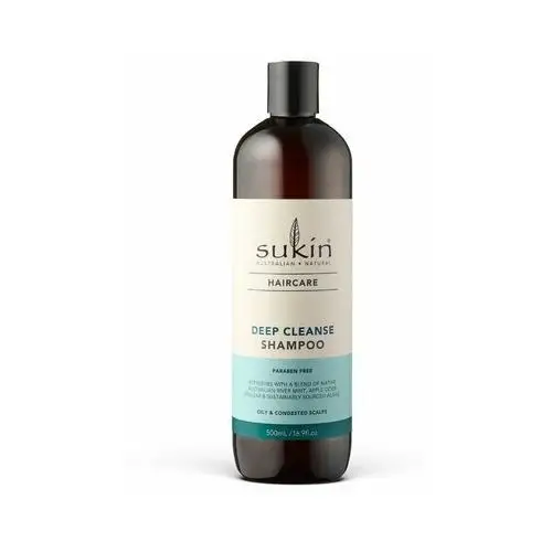 Sukin DEEP CLEANSE Szampon Głęboko Oczyszczający Włosy 500 ml 2