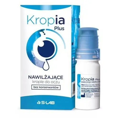 Suprobion Kropia plus krople do oczu nawilżające bez konserwantów 10ml