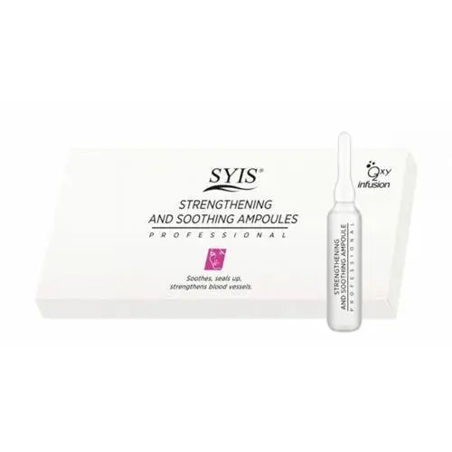 SYIS STRENGTHENING AND SOOTHING AMPOULES Ampułki wzmacniająco-łagodzące na naczynka (10 x 3 ml)