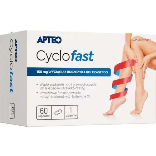 Apteo cyclofast x 60 kapsułek Synoptis pharma