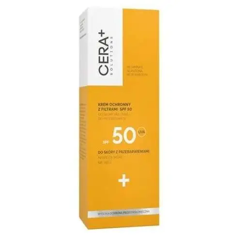 Synoptis pharma Cera+ solutions krem ochronny spf50 do skóry skłonnej do przebarwień 50ml