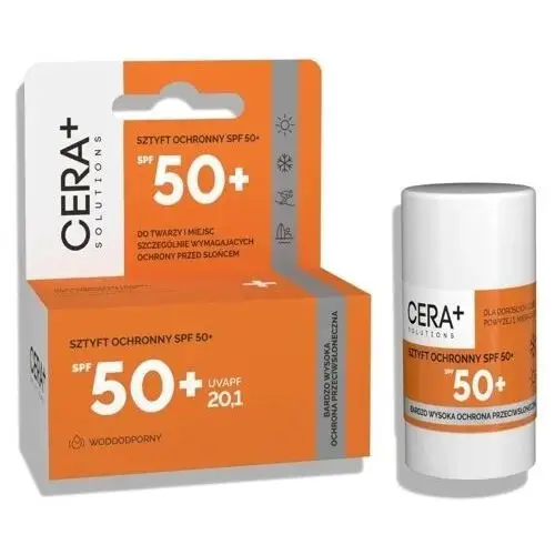 CERA+ Solutions Sztyft dla dorosłych i dzieci ochronny SPF50 30g