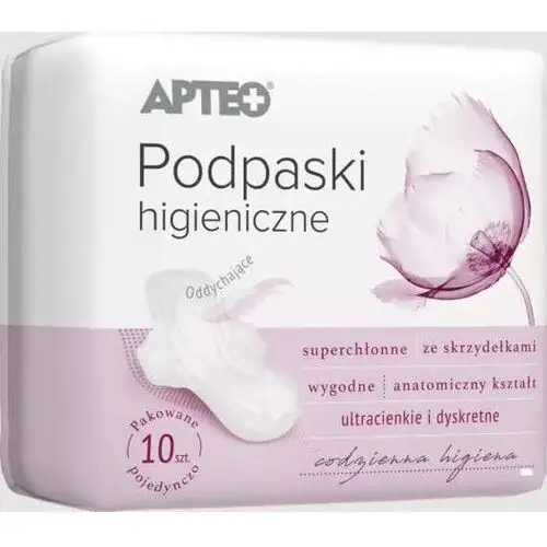 Podpaski higieniczne ultracienkie apteo x 10 sztuk Synoptis pharma