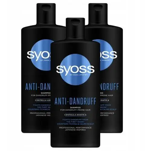 Syoss Szampon Szampon do Włosów Anti-Dandruff 440