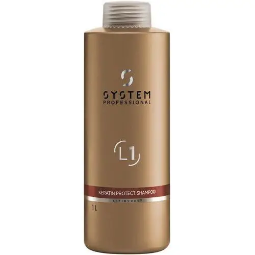 Luxeoil keratin protect shampoo (1000 ml) System professional