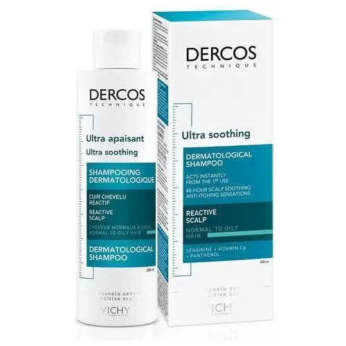 Szampon Dercos Ultra Soothing Vichy 200 ml łagodzące