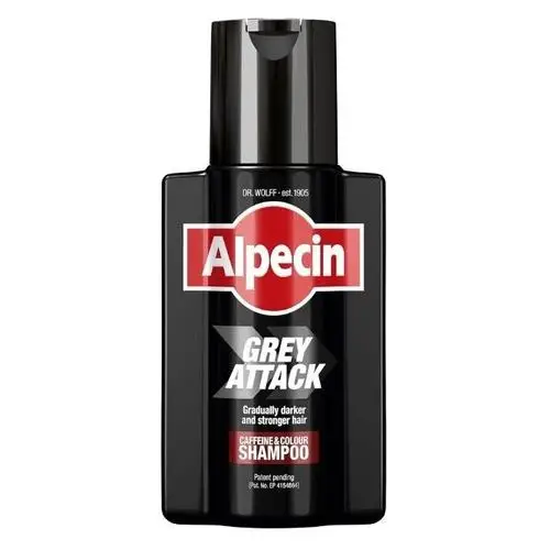 Szampon męski kofeina Alpecin Grey Attack przeciw siwieniu włosów 200ml