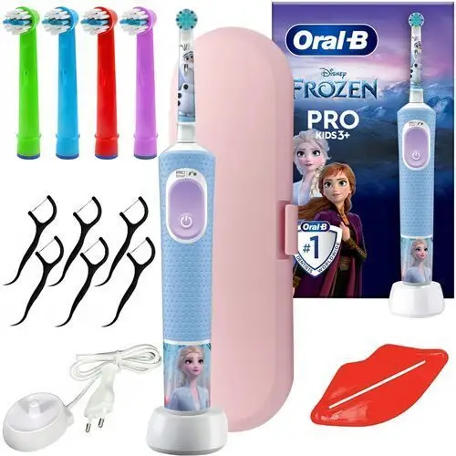 Szczoteczka Do Zębów Oral-b Kids Pro D103 Frozen Etui Dodatki