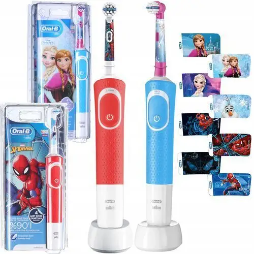 Szczoteczka Elektryczna Dla Dzieci Oral-B Vitality 100 Kids Dwupak 2szt