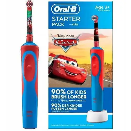 Szczoteczka Elektryczna Dla Dzieci Oral-B Vitality Kids Cars Starterpack