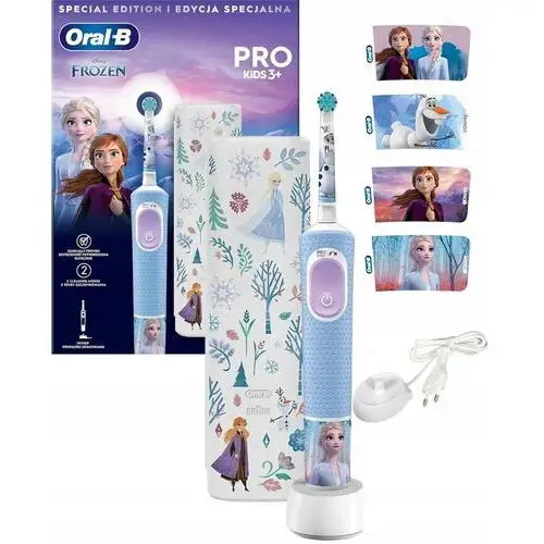 Szczoteczka elektryczna do zębów dla dzieci Oral-b Pro Kids Frozen Etui