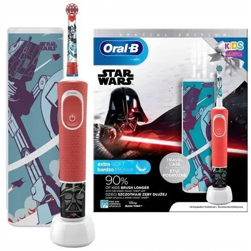 Szczoteczka Elektryczna Oral-B Vitality 100 Kids Starwars Travel Case