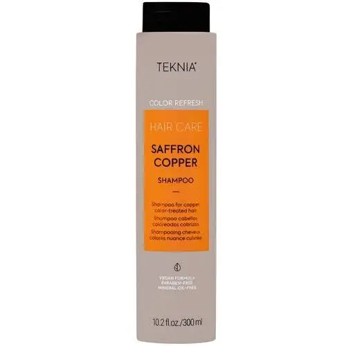 Teknia Saffron Copper Shampoo Refresh szampon odświeżający kolor do włosów miedzianych 300ml