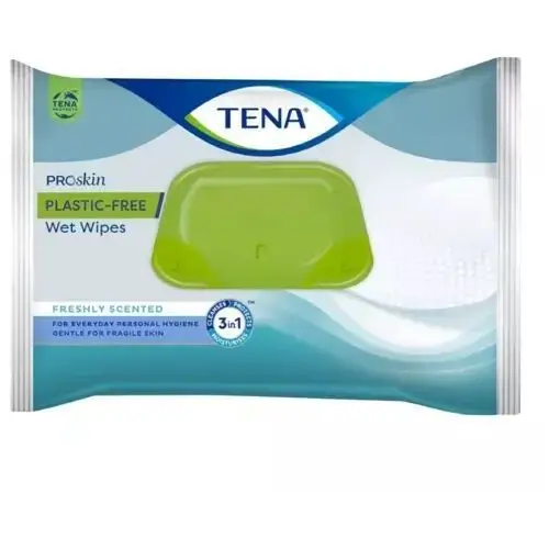 Tena - sca hygiene products Tena proskin plastic-free wet wipes chusteczki nawilżane x 48 sztuk