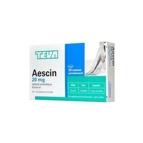 Teva Aescin 0,2 x 30 tabletek