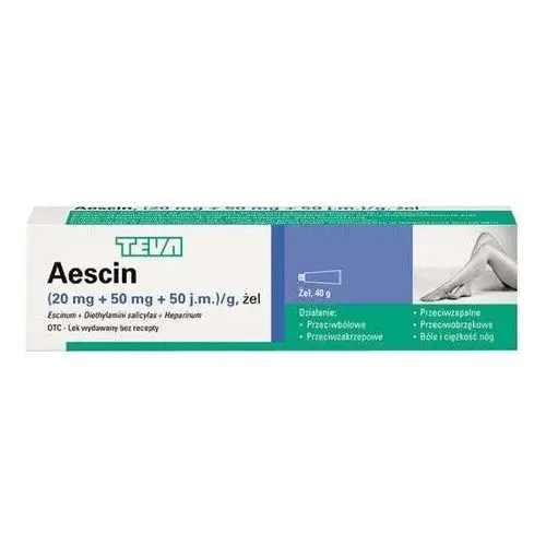 Aescin żel 40g Teva