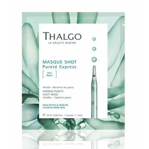 Thalgo masque shot express purity shot mask ekspresowa maska oczyszczająca (vt22005)