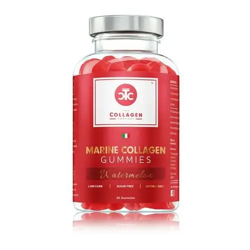 Żelki z kolagenem morskim o smaku arbuzowym marine collagen gummies The collagen company