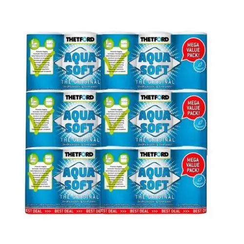 Thetford Aqua Soft Papier Toaletowy 6x6 rolek
