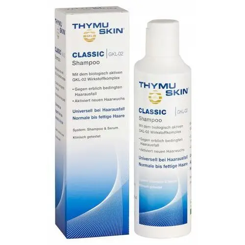 ThymuSkin Dermatologiczny szampon 200ml z każdym stopniem łysienia Niemcy