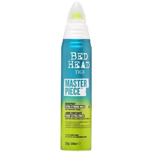 Tigi bed head masterpiece e.strong hairspray - mocno utrwalający lakier do włosów, 340ml