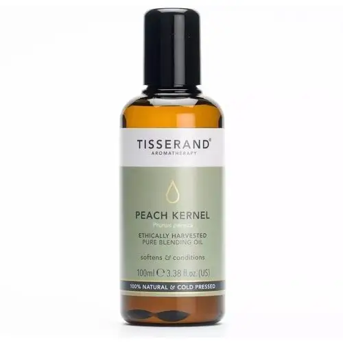 Tisserand aromatherapy Peach kernel ethically harvested - olejek bazowy / olejek do masażu z pestek brzoskwini 100 ml
