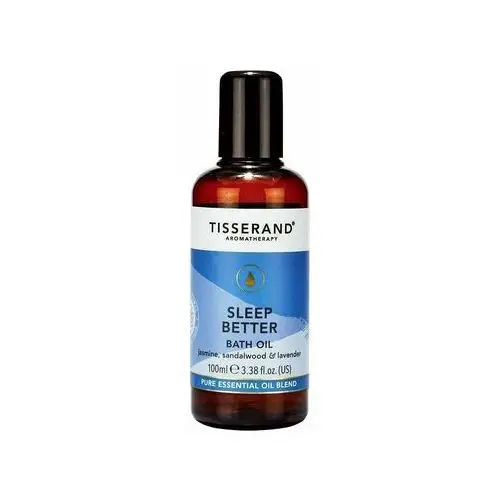 Tisserand Sleep better bath oil - olejek do kąpieli jaśmin + drzewo sandałowe + lawenda (100 ml)
