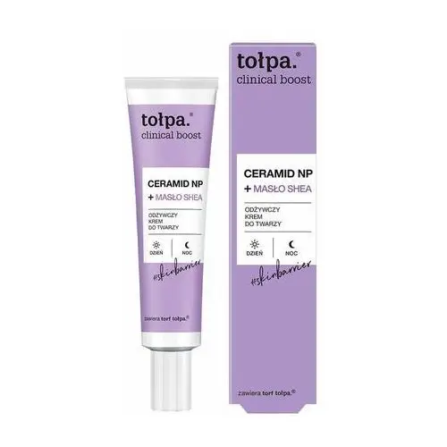 Tołpa. ceramid NP + masło shea odżywczy krem do twarzy, 40 ml