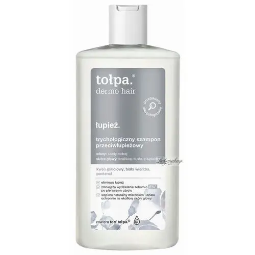 Tołpa hair łupież trychologiczny szampon przeciwłupieżowy 250ml 2