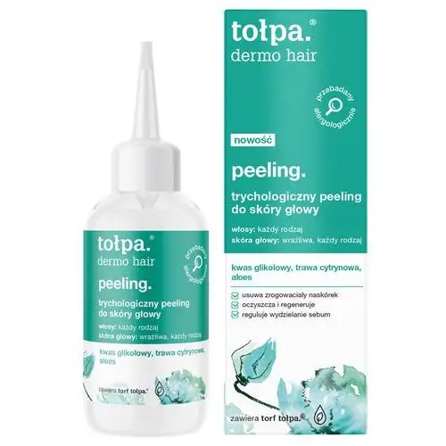 Tołpa. peeling. trychologiczny peeling do skóry głowy, 100 ml, THA025