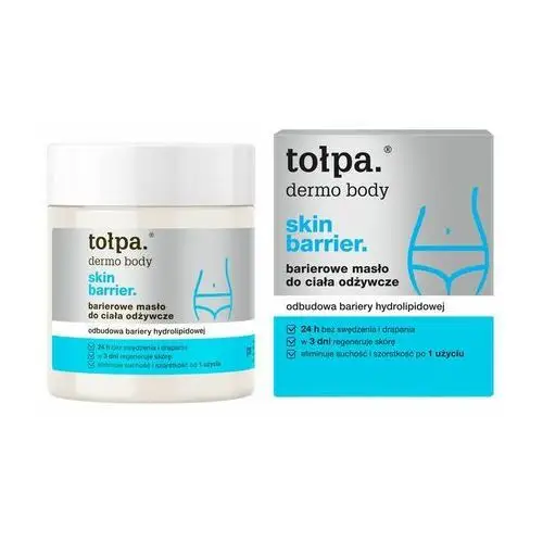 Tołpa. skin barrier. barierowe masło do ciała odżywcze, 250 ml