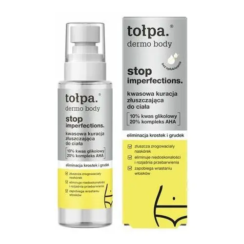 Tołpa. stop imperfections. kwasowa kuracja złuszczająca do ciała, 100 ml