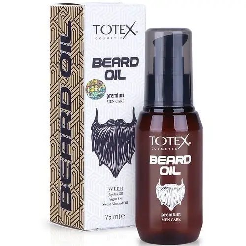 Totex beard oil - olejek do pielęgnacji brody i zarostu, 75ml