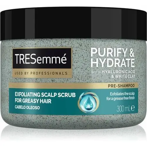 Purify & hydrate peeling oczyszczający włosów i skóry głowy 300 ml Tresemmé