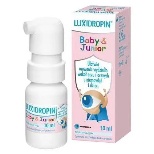 Luxidropin baby & junior krople do oczu 10ml Unipharm