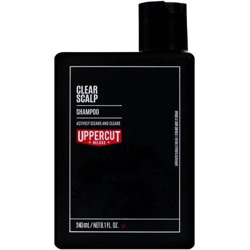 Deluxe clear scalp shampoo – szampon redukujący swędzenie skóry głowy, 240ml Uppercut