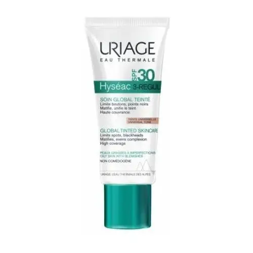 Uriage Hyseac 3-Regul Global Tinted SPF30 Tonizujący krem ​​przeciw niedoskonałościom skóry 40 ml