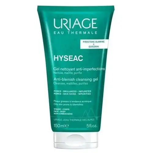 Hyseac anti-blemish cleasing gel żel oczyszczający z niedoskonałościami 150 ml Uriage