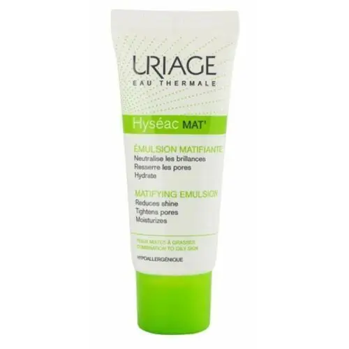 Uriage Hyseac Mat Mattifying Care Comb & Oily 40 ml