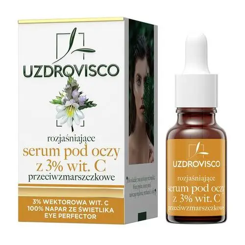 Uzdrovisco Serum pod oczy z witaminą c 3% świetlik